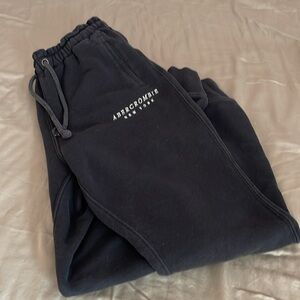 A&F Soft Collection Black Sweatpants